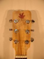 Casey Acoustic Travel Guitar - Headstock Detail